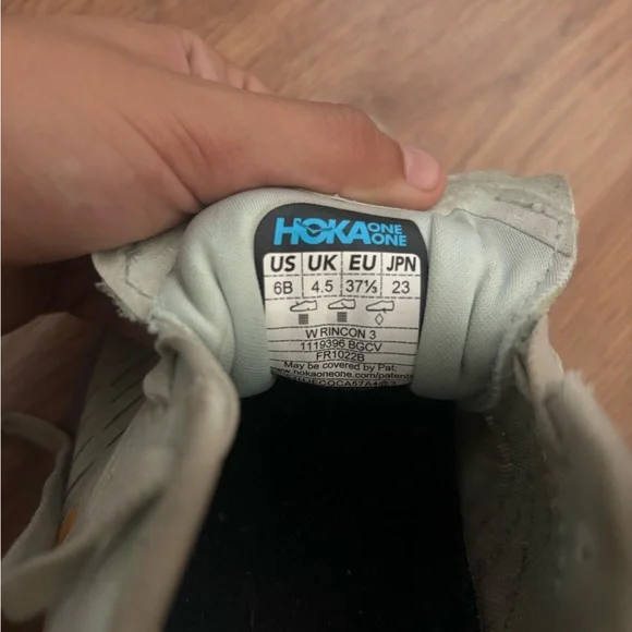 Hoka Running Shoes in Purple and Orange - Picture 5 of 5